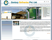 Tablet Screenshot of centuryrefineries.com